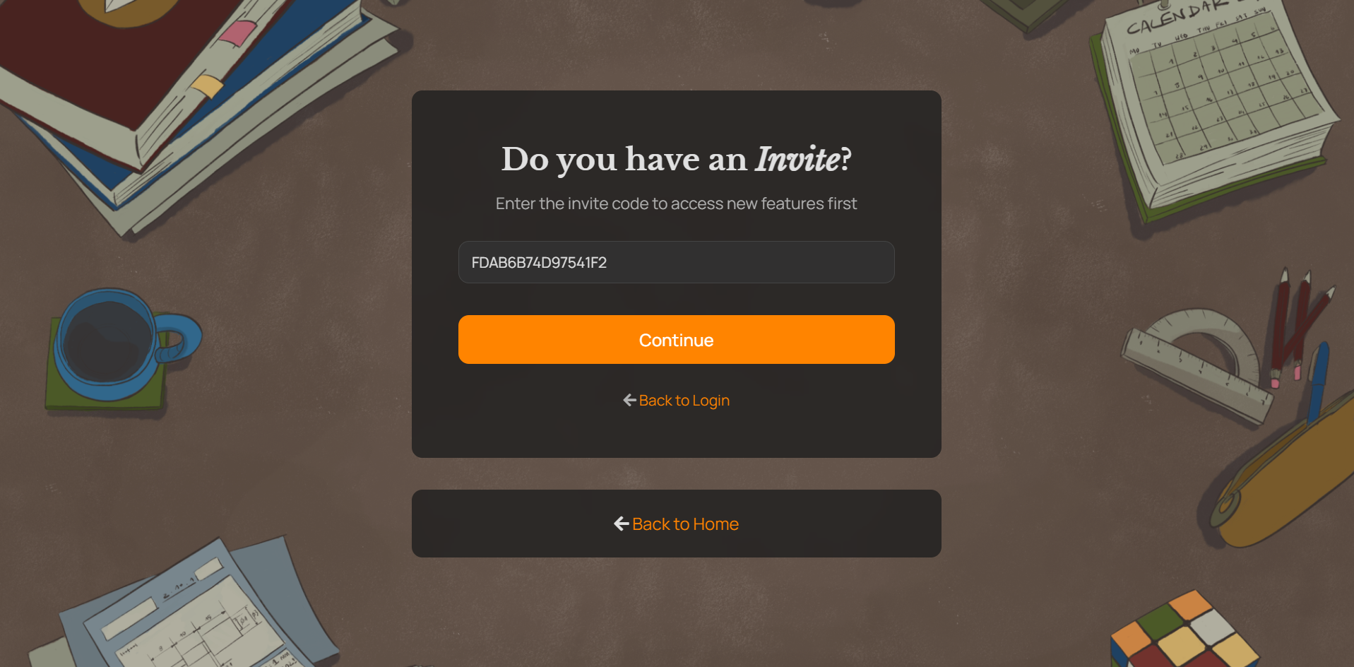 invite